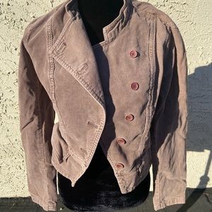 Adorable corduroy light brown/tan blazer!